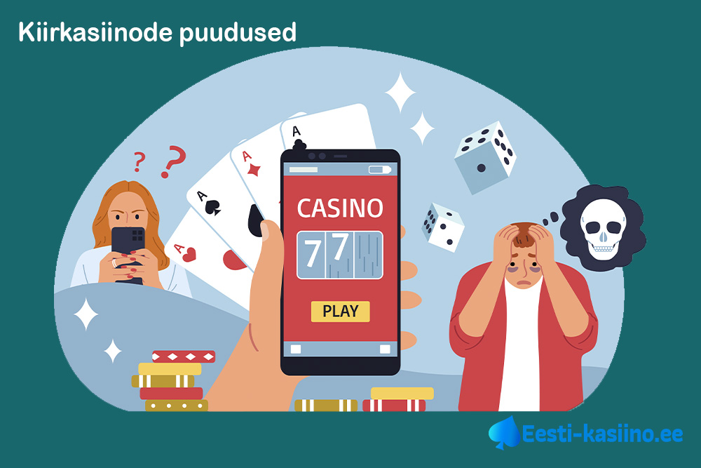 Puudused kiirkasiinodes