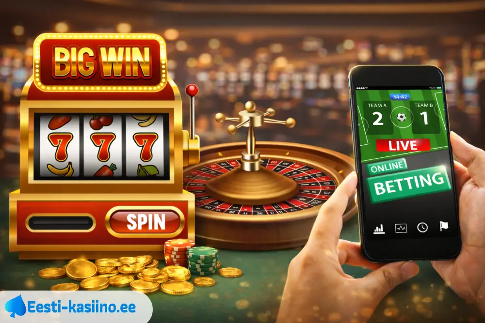 Mida välismaa kasiinodes mängida saab