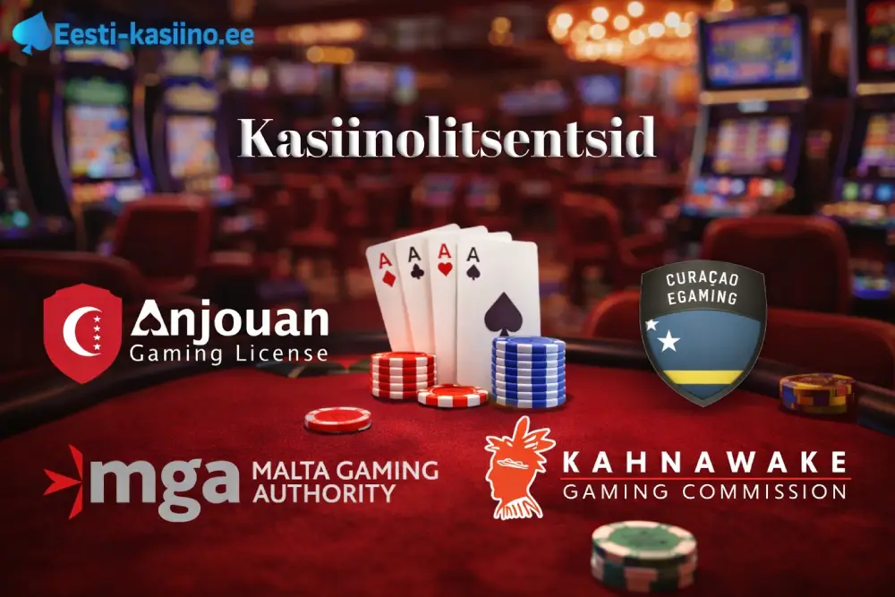 Välismaised kasiinolitsentsid